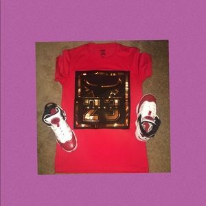 Jordan’s 23 tee shirt